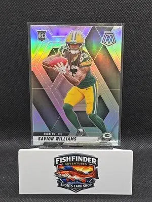 2025 Panini Mosaic - Rookies Savion Williams #303 Silver Prizm (RC) - Football Card Single