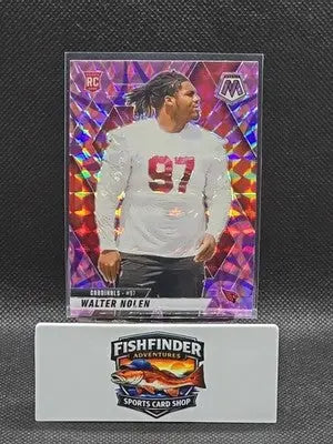 2025 Panini Mosaic - Rookies Walter Nolen #331 Reactive Purple Mosaic Prizm (RC) - Football Card Single