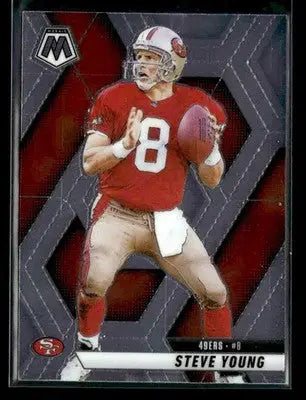 2025 Panini Mosaic Steve Young #10 San Francisco 49ers - Football Card Single