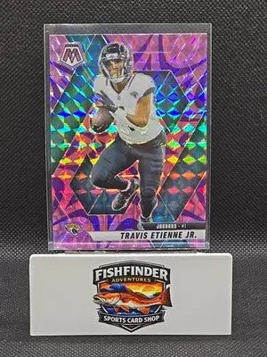 2025 Panini Mosaic - Travis Etienne #121 Reactive Purple Mosaic Prizm - Football Card Single