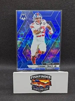 2025 Panini Mosaic - Tyrone Tracy Jr. #164 Blue Scope Prizm - Football Card Single