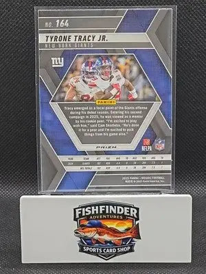 2025 Panini Mosaic - Tyrone Tracy Jr. #164 Reactive Purple Mosaic Prizm - Football Card Single