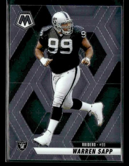 2025 Panini Mosaic Warren Sapp #68 Oakland Raiders - Trading Cards