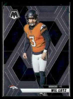 2025 Panini Mosaic Wil Lutz #151 Denver Broncos - Football Card Single