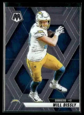 2025 Panini Mosaic Will Dissly #114 Los Angeles Chargers - Football Card Single