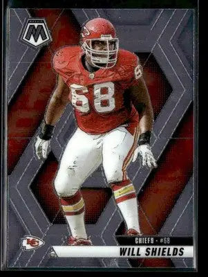 2025 Panini Mosaic Will Shields #237 Kansas City Chiefs - Football Card Single