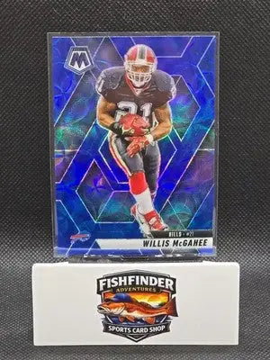 2025 Panini Mosaic - Willis McGahee #53 Blue Scope Prizm - Football Card Single