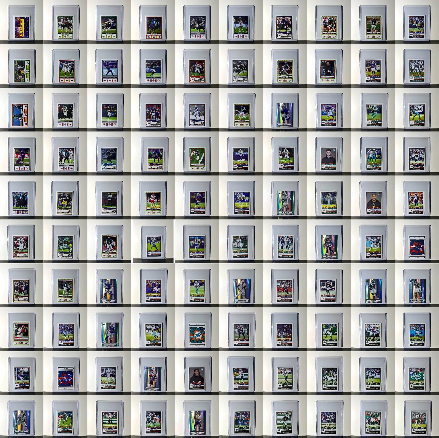 2025 Panini NFL Sticker Collection Complete 564 Football Sticker Set - Toploaded - Football Sticker Collection