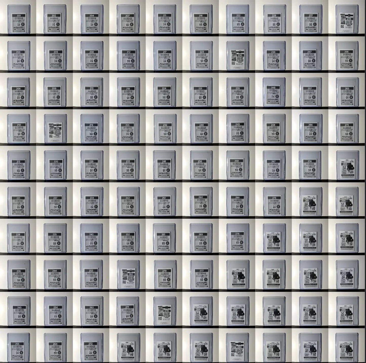 2025 Panini NFL Sticker Collection Complete 564 Football Sticker Set - Toploaded - Football Sticker Collection