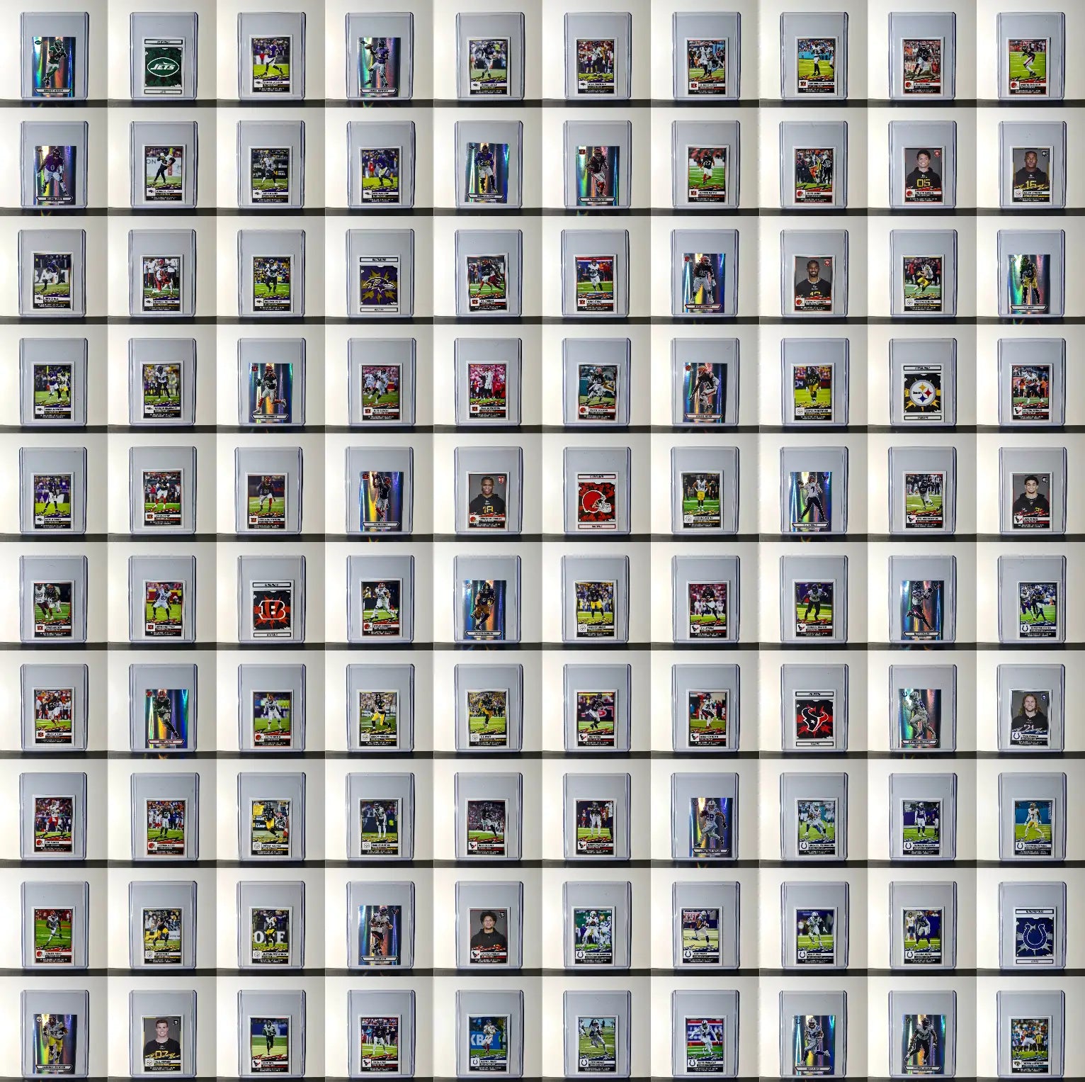 2025 Panini NFL Sticker Collection Complete 564 Football Sticker Set - Toploaded - Football Sticker Collection