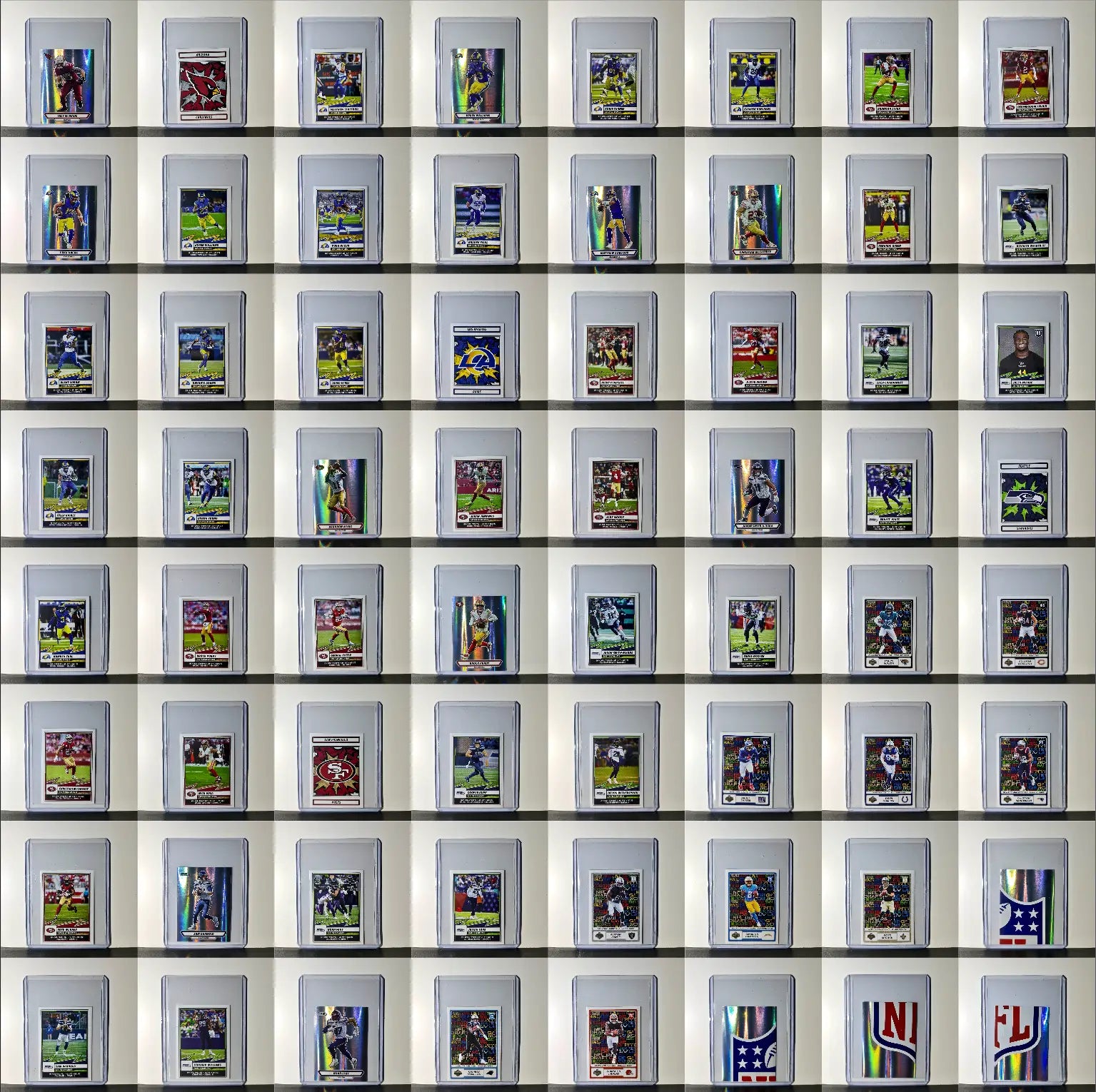 2025 Panini NFL Sticker Collection Complete 564 Football Sticker Set - Toploaded - Football Sticker Collection