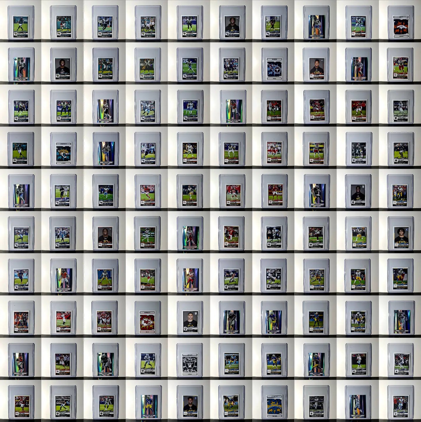 2025 Panini NFL Sticker Collection Complete 564 Football Sticker Set - Toploaded - Football Sticker Collection