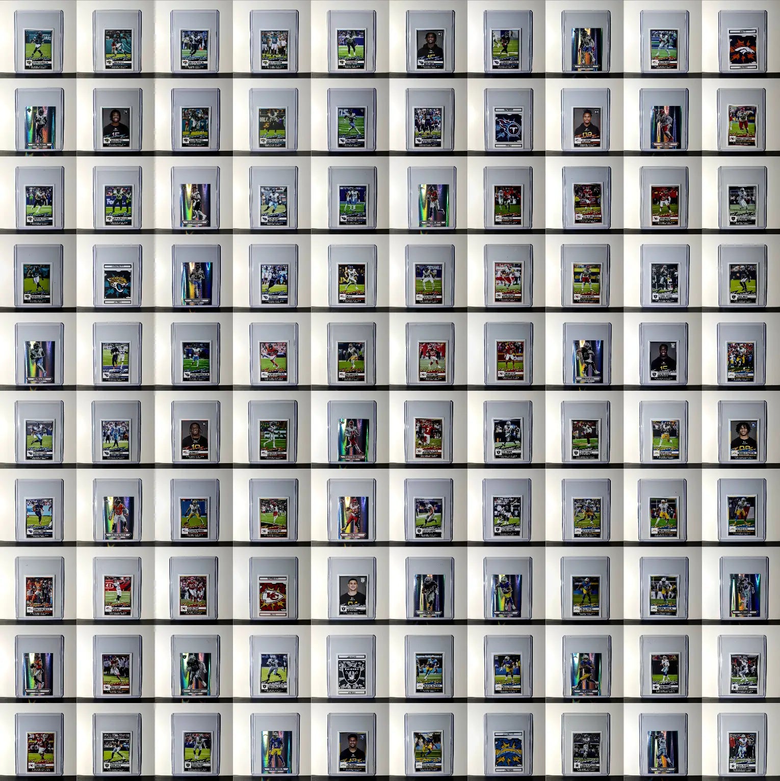 2025 Panini NFL Sticker Collection Complete 564 Football Sticker Set - Toploaded - Football Sticker Collection