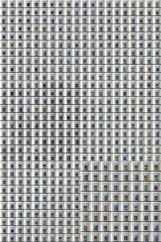2025 Panini NFL Sticker Collection Complete 564 Football Sticker Set - Toploaded - Football Sticker Collection