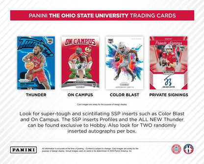 2025 Panini NIL The Ohio State University Hobby Box | Columbia Sports Cards - Sports Card Hobby Boxes