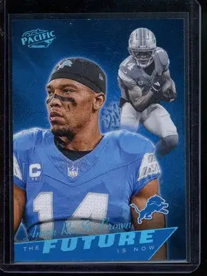 2025 Panini Pacific Encore Amon-Ra St. Brown #12 1/1 Football - Football Card Single