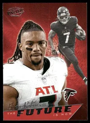 2025 Panini Pacific Encore Bijan Robinson #No. 4 Football - Football Card Single