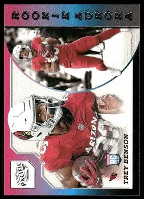 2025 Panini Pacific Rookie Aurora Trey Benson #13 RC Football - Football Card Single