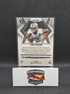 2025 Panini Phoenix #104 Tyree Wilson Silver Pandora Prizm - Football Card Single