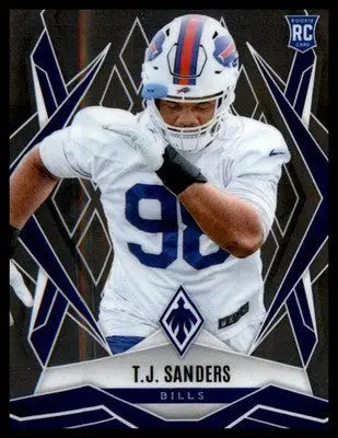 2025 Panini Phoenix #181 T.J. Sanders Rookie Rookie - Football Card Single