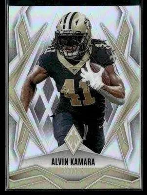 2025 Panini Phoenix Alvin Kamara #22 Silver Prizm New Orleans Saints - Football Card Single