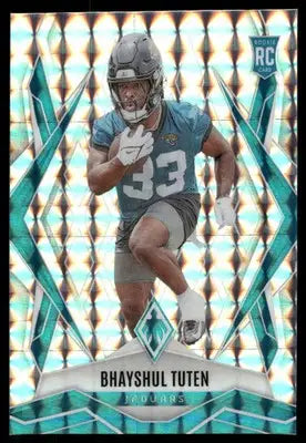 2025 Panini Phoenix Bhayshul Tuten #197 Silver Mosaic RC Football - Football Card Single