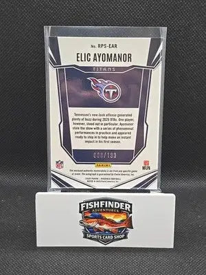 2025 Panini Phoenix Elic Ayomanor RPA Patch Auto Bronze Pandora /199 #RPS-EAR - Football Card Single