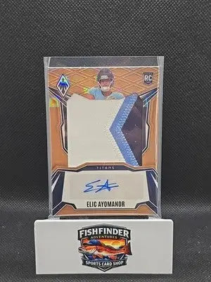 2025 Panini Phoenix Elic Ayomanor RPA Patch Auto Bronze Pandora /199 #RPS-EAR - Football Card Single