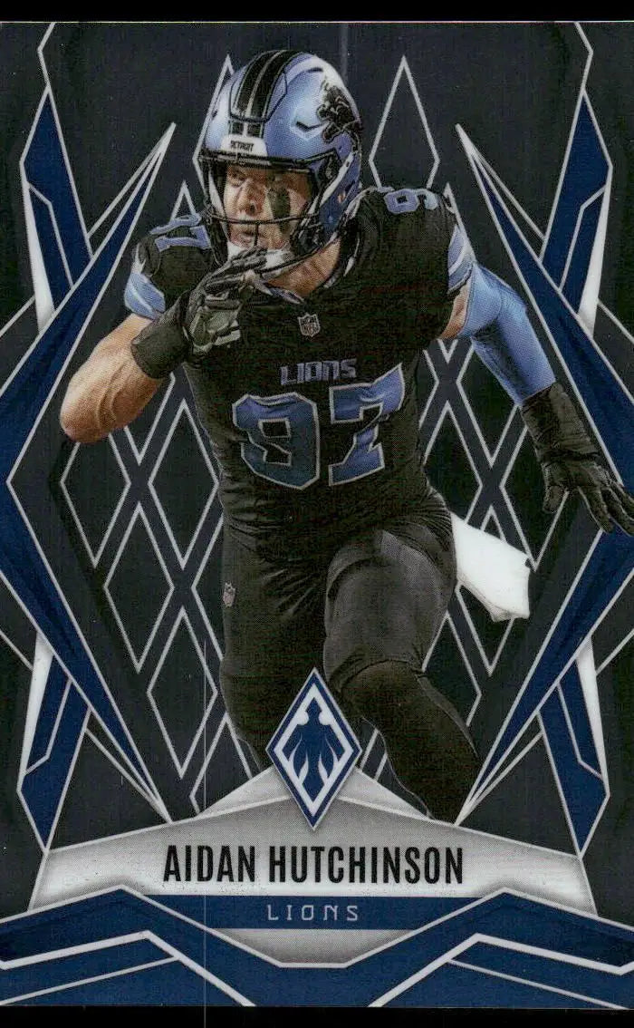 2025 Panini Phoenix Football Aidan Hutchinson #21 Football - Football Card Single