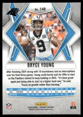 2025 Panini Phoenix Football Bryce Young #148 Football - Football Card Single
