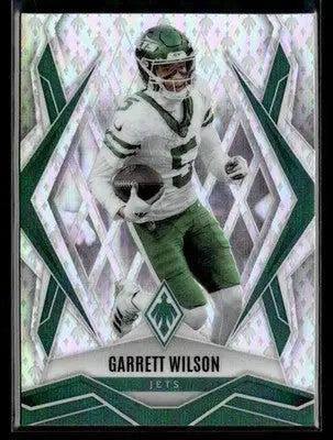 2025 Panini Phoenix Garrett Wilson #52 Silver Winter Prizm New York Jets - Football Card Single