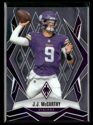2025 Panini Phoenix J.J. McCarthy #38 Minnesota Vikings - Football Card Single