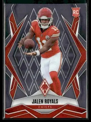 2025 Panini Phoenix Jalen Royals #156 Kansas City Chiefs - Football Card Single