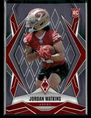 2025 Panini Phoenix Jordan Watkins #206 San Francisco 49ers - Football Card Single