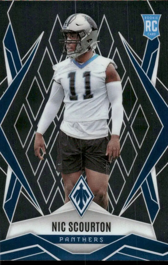 2025 Panini Phoenix Nic Scourton #231 RC Football - Football Card Single