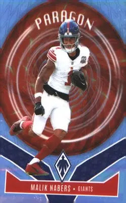 2025 Panini Phoenix Paragon #5 Malik Nabers - Football Card Single