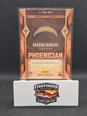 2025 Panini Phoenix - Phoenician Penmanship Raheim Sanders #PHP-RSS (AU RC) - Football Card Single