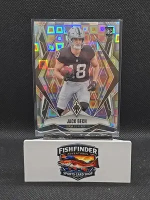2025 Panini Phoenix - Rookies Jack Bech #188 Silver Pandora (RC) - Football Card Single