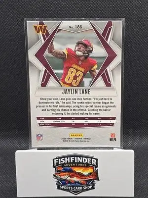 2025 Panini Phoenix - Rookies Jaylin Lane #186 Silver Hyper (RC) - Football Card Single