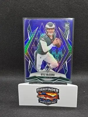 2025 Panini Phoenix - Rookies Kyle McCord #173 Purple Hyper /199 RC - Football Card Single