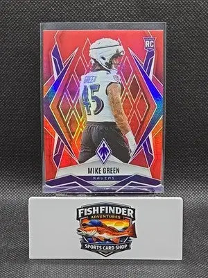 2025 Panini Phoenix - Rookies Mike Green #216 Red Hyper /399 (RC) - Football Card Single