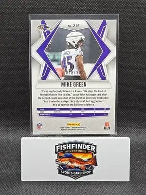 2025 Panini Phoenix - Rookies Mike Green #216 Red Hyper /399 (RC) - Football Card Single