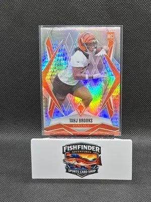 2025 Panini Phoenix - Rookies Tahj Brooks #244 Silver Hyper (RC) - Football Card Single