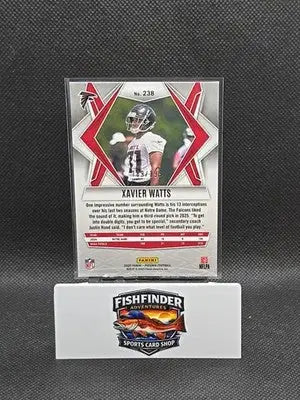 2025 Panini Phoenix - Rookies Xavier Watts #238 Pink Hyper /299 (RC) - Football Card Single