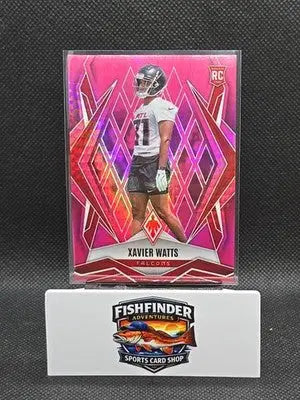 2025 Panini Phoenix - Rookies Xavier Watts #238 Pink Hyper /299 (RC) - Football Card Single