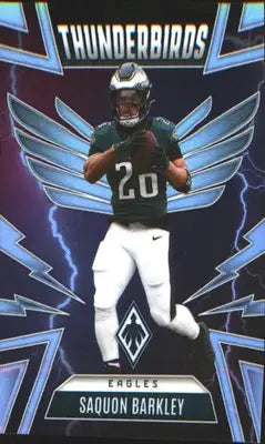 2025 Panini Phoenix Thunderbirds #42 Saquon Barkley - Football Card Single