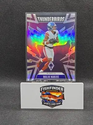2025 Panini Phoenix - Thunderbirds Malik Nabers #39 - Football Card Single
