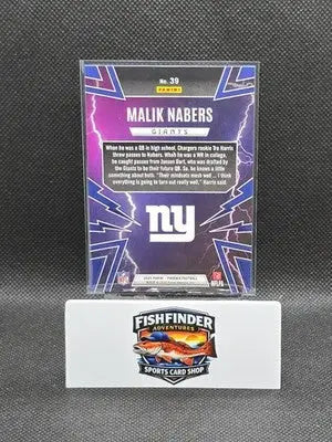 2025 Panini Phoenix - Thunderbirds Malik Nabers #39 - Football Card Single