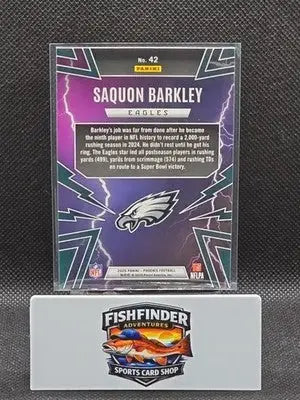 2025 Panini Phoenix - Thunderbirds Saquon Barkley #42 - Football Card Single