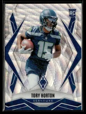 2025 Panini Phoenix Tory Horton #248 Wave Prizm SN #/199 Seattle Seahawks